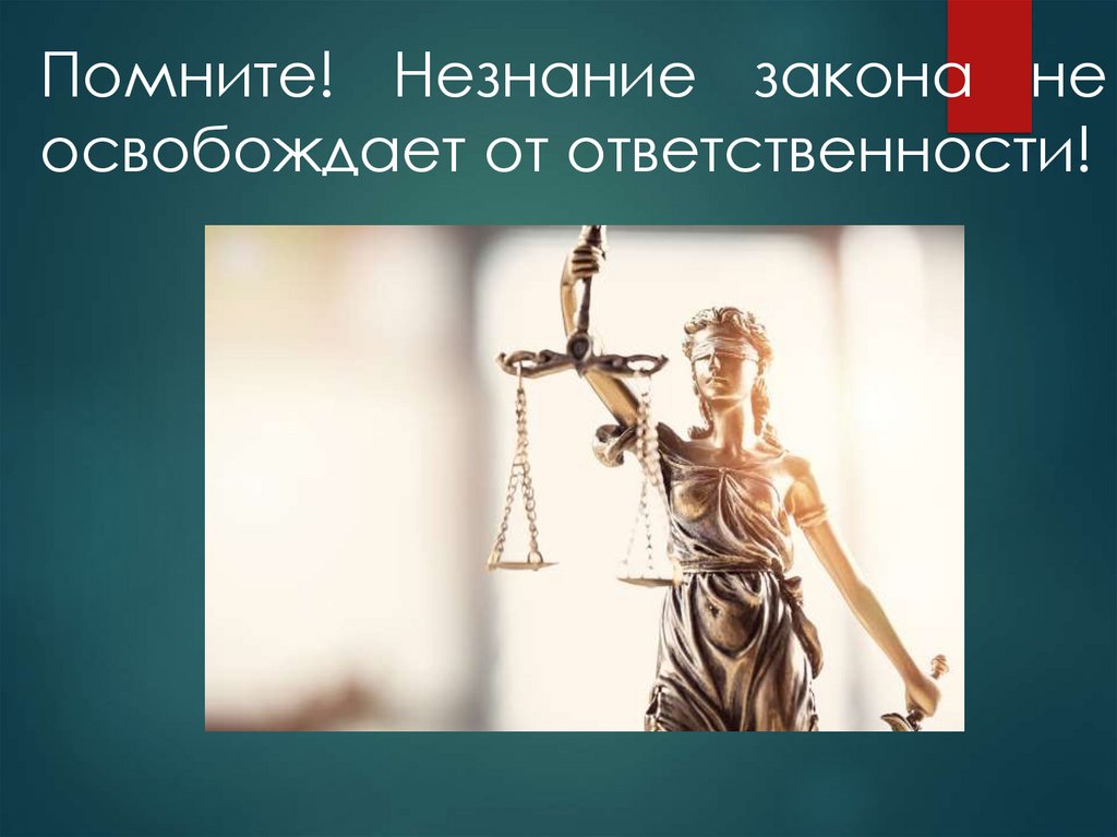 Ответственность за незаконный оборот наркотических средств.